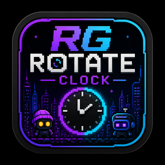 RG Rotate Clock App